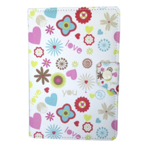 Funda para tableta BROBOTIX 704543 - 7 pulgadas, Folio, Cuero, Universal