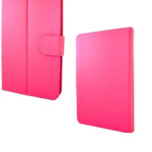 Funda para tableta BROBOTIX 070020F-G - 7 pulgadas, Rosa, Vinipiel, Universal