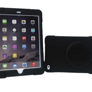 Funda protector c/correa - uso rudo, giro 360º, p/ipad 9.7, 6ta generación 2017, c/mica, BROBOTIX 004152