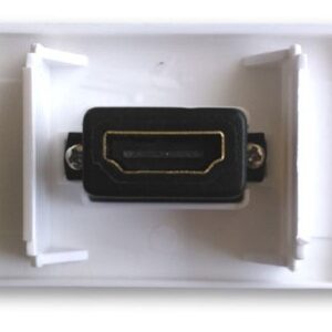 Inserto HDMI BROBOTIX 938313 - Color blanco