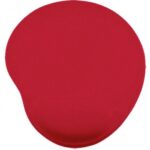 EMP0001SL Mouse Pad - C/ Almohadilla Tipo Gel, ROJO, Antiderrapante, Monótono, 24.5*21.5*0.2 Cms, BROBOTIX 500074R