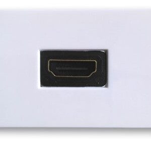 938320 Inserto HDMI BROBOTIX - HDMI, Color blanco