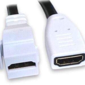 Jack HDMI BROBOTIX 104691 - HDMI, Color blanco