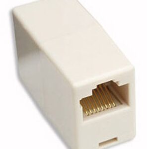 Cople RJ45 BROBOTIX 000153 - RJ-45, Color blanco