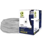 Bobina UTP - CAT6, 100 m, Interior, Gris, CCA, BROBOTIX 062410