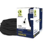 Bobina UTP - Exterior, Doble Forro, BROBOTIX 171100, 305 m, Negro, Exterior, Cat6, CCA