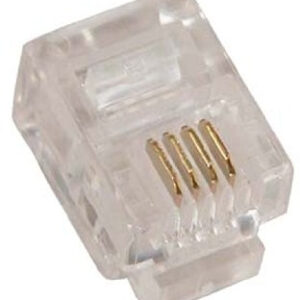 Plug RJ11 BROBOTIX 170301 - RJ11, Transparente