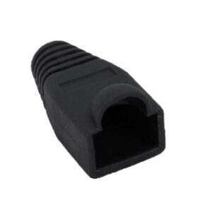 Protector de Plug Bota para RJ45 BROBOTIX 351980 - RJ-45, Negro