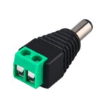 ADAPTADOR TIPO JACK BROBOTIX 170144 - Plug Vcd, Macho, Negro, Cobre