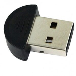 Convertidor USB a Bluetooth - V2.0, Clase 2, Alta Velocidad hasta 2 Mps, Alcance 10m, Negro, 531233 BROBOTIX