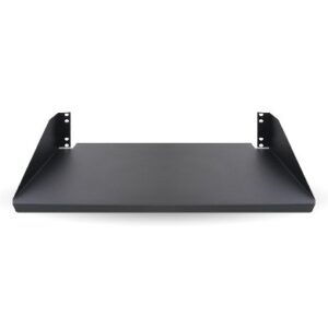 Charola para Rack 2U X 28 CMS Empatable BROBOTIX 830731 - Negro, Acero, 20 kg, 2U