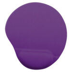 MOUSEPAD TIPO GEL MORADO B-ROBOTIX Mouse Pad - C/ Almohadilla Tipo Gel, MORADO, Antiderrapante, Monótono, 24.5*21.5*0.2 Cms, BROBOTIX 500074M