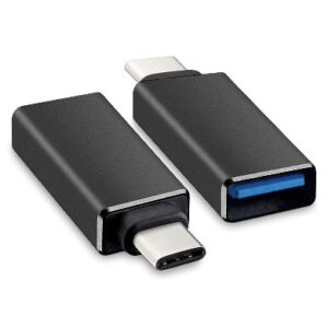 Adaptador USB V3.0 Tipo C Macho a USB Tipo A Hembra (651480) - BROBOTIX