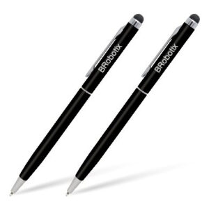 Pluma Stylus Tablet Duopk N BROBOTIX 6000403 - Negro