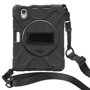 Funda protector c/correa - uso rudo, giro 360º, p/ipad mini 6ta generación, 8.9, c/mica, BROBOTIX 6000557