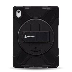 Funda protector c/correa - uso rudo, giro 360º, p/ipad 10.9, 10ma generación, c/mica, BROBOTIX, 6005231