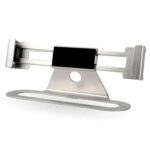 Soporte ajustable antirrobo para laptop /candado con llave para anclaje a mesa - 406306, BROBOTIX