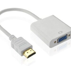 Convertidor HDMI a VGA - Blanco, BROBOTIX 110910