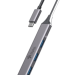 Adaptador HUB 4 En 1 Stylos. STCBHUB42G