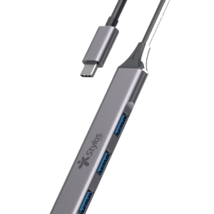 Adaptador HUB 4 En 1 Stylos. STCBHUB42G