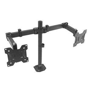 Stylos Soporte para monitor doble brazo negro. STGASOP1B