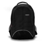 TZBTS10BLK Backpack Eco Sport TECHZONE - de 15.6 pulgadas, múltiples compartimientos, costuras y asas reforzadas, garantía limitada de por vida.