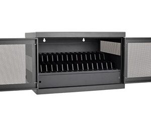 Gabinete Estación de Carga TRIPP-LITE CSC16USB - Negro, Montado en la pared