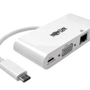 Adaptador Externo de Video 3.1 TRIPP-LITE U444-06N-VGU-C - Color blanco, USB, VGA (D-Sub)