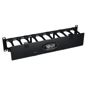 Administrador de Cables TRIPP-LITE SRCABLEDUCT2UHD - Negro, 1, 22 kg, 482, 6 mm