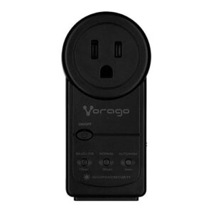 Protector de voltaje VORAGO AVR-300 rj45/rj11 portatil 900 joules electrodomésticos