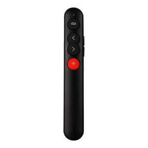 Presentador apuntador laser VORAGO LASP-305 inalambrico usb slim negro