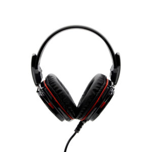 Yeyian diadema headset tempest serie 2000 - almohadillas comodas, 3.5mm, con usb y adaptador de cable compacto compatible con consolas, mod. YH2000