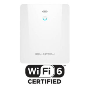 Grandstream GWN7664ELR Punto de Acceso Wifi 6 - 2, 5 Gigabit con PoE/PoE+, admin en la nube(Gratuito), exterior, MIMO, Cobertura hasta 300 mts y 512 usuarios