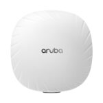 Hewlett Packard Enterprise HPE Aruba AP-555 (RW) Access Point HPE Aruba AP-555 - Dual Radio 4x4 MU-MIMO 802.11ax Wi-Fi 6 hasta 5.37 Gbps, omnidireccional 5.8 dBi, SmartRate, Bluetooth, Zigbee (JZ356A)