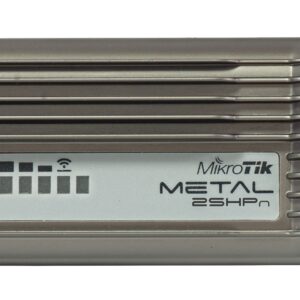 MIKROTIK Metal 2SHPn - Punto de Acceso, Cliente Conectorizado de 2.4 GHz 802.11 b/g/n, Hasta 1600 Mw RBMETAL2SHPN