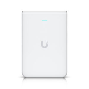 Ubiquiti Networks Punto de Acceso Ubiquiti modelo U7-PRO-WALL WiFi 7 Con Diseño de Pared - Tribanda en 2.4, 5 y 6 GHz, Hasta 10.688 Gbps, Puerto Ethernet 1/2.5 GbE, 300+ Clie