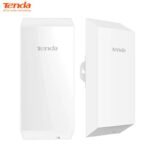 Antena O1 TENDA 2.4GHz 8 dBi 11n PTP y PTMP - ISP Privada, CCTV y transmisión de datos. Rango 500 mts, ip65, led PoE/LAN, LED1, LED2, maxima 300 Mbps.