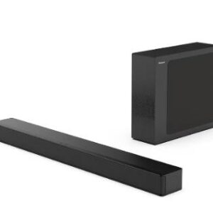 Barra de Sonido Hisense HS2100 - Subwoofer Bluetooth. Canales 2.1