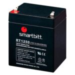 Batería de Reemplazo SMARTBITT SBBA12-5 - Negro, 12 V, 5 Año(s), 5 AH, Plomo-ácido