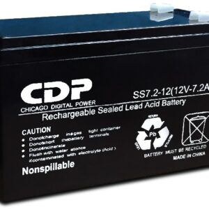 B-12/7 CDP SLB12-7 Bateria de Plomo acido - seca sellada 12Vdc-7Ah