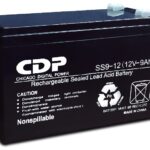 Batería para No Break CDP SLB12-9 Bateria de Plomo acido - seca sellada 12Vdc-9Ah