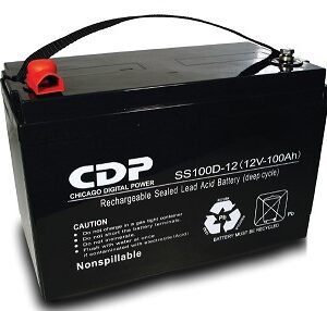 B-12/100 Batería para No Break CDP SLB12-100 Bateria de Plomo acido - seca sellada 12Vdc-100Ah