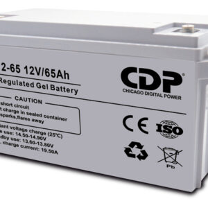 CDP GLB12-65 Bateria de Gel Plomo acido - seca sellada 12Vdc-65Ah