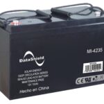 Batería DATASHIELD MI-4235 - 100 Ah, Sistemas solares y/o inversores cargadores solares, 12 V, Negro