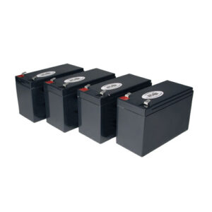 Juego de Cartucho de Reemplazo TRIPP-LITE RBC54 - Negro, 12 V, 3 Año(s)