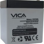 VIC12-5A Batería de Reemplazo VICA 12V/5A - Tipo de acumulador: Plomo/Paquete sellado libre de mantenimiento - Tiempo de vida útil 5 años aprox
