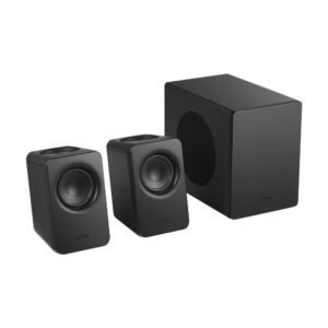 ACTECK Bocinas Tipo Estudio Dynamic Exact Mini S-PRO BS495 Advanced Series - Sonido Estereo 2.1 Canales Con Subwoofer, Potencia 60w RMS