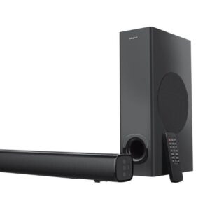 CREATIVE LABS Barra de sonido Creative Stage 48w Bluetooth® con subwoofer para TV y Computadora - STAGE S/E-X BK