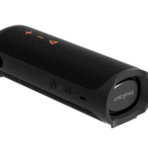 CREATIVE LABS Altavoces portátil Creative MUVO Go Bluetooth® negro para exteriores y resistente al agua - 18hrs de autonomia - MF8405 BK