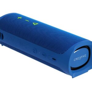 CREATIVE LABS Altavoces portátil Creative MUVO Go Bluetooth® azul para exteriores y resistente al agua - 18hrs de autonomia - MF8405 BU